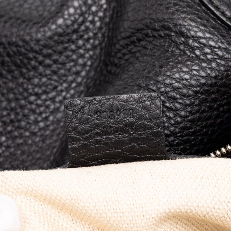 Gucci Soho Interlocking G Leather Shoulder Bag