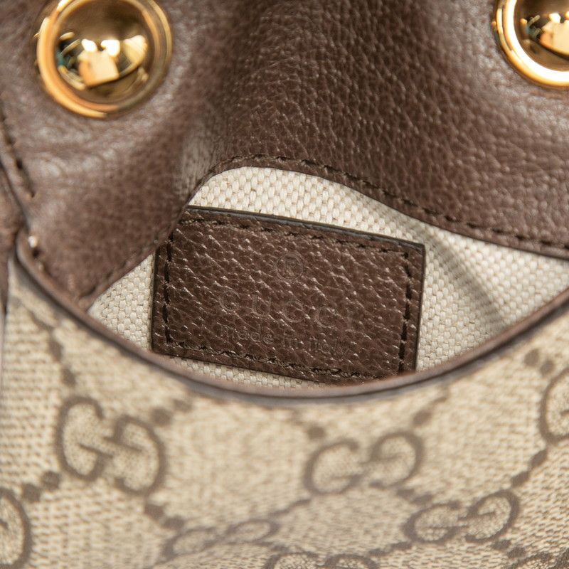 Gucci Blondie GG Supreme Leather Shoulder Bag