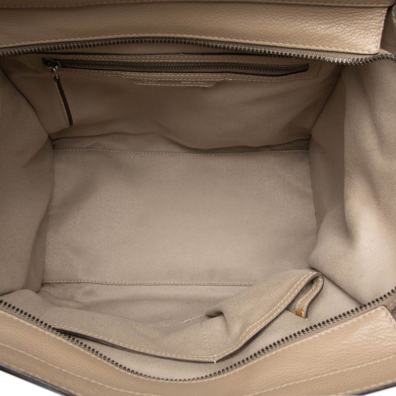 CELINE Luggage Mini Shopper Leather Handbag