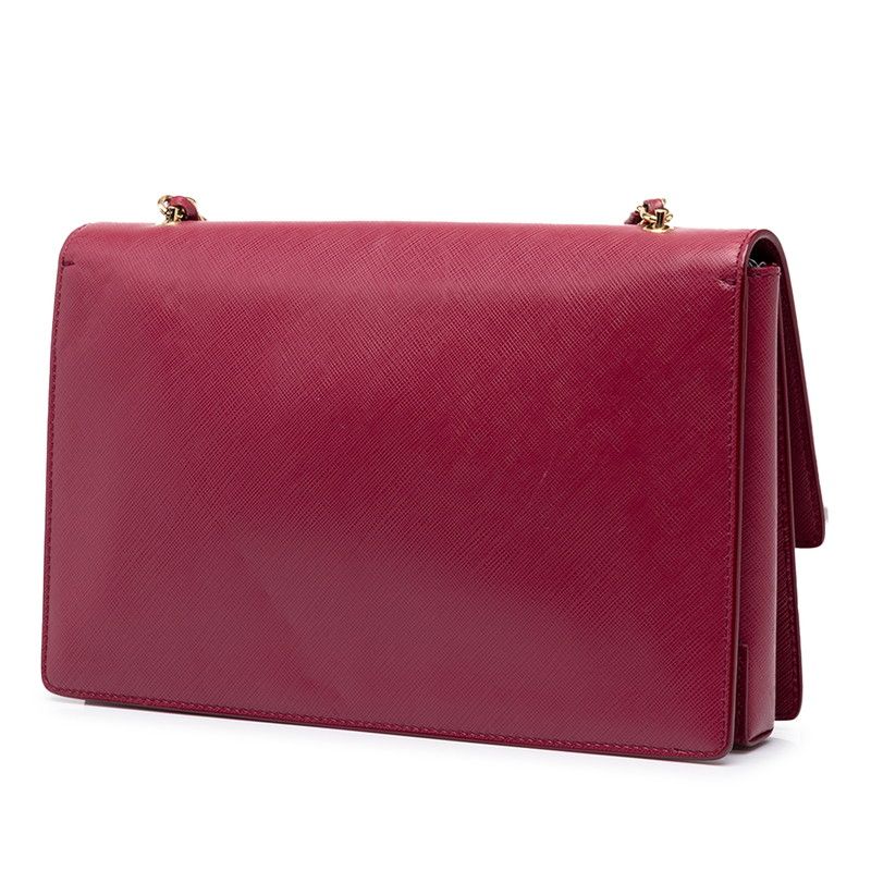 Salvatore Ferragamo Vara Ribbon Leather Shoulder Bag