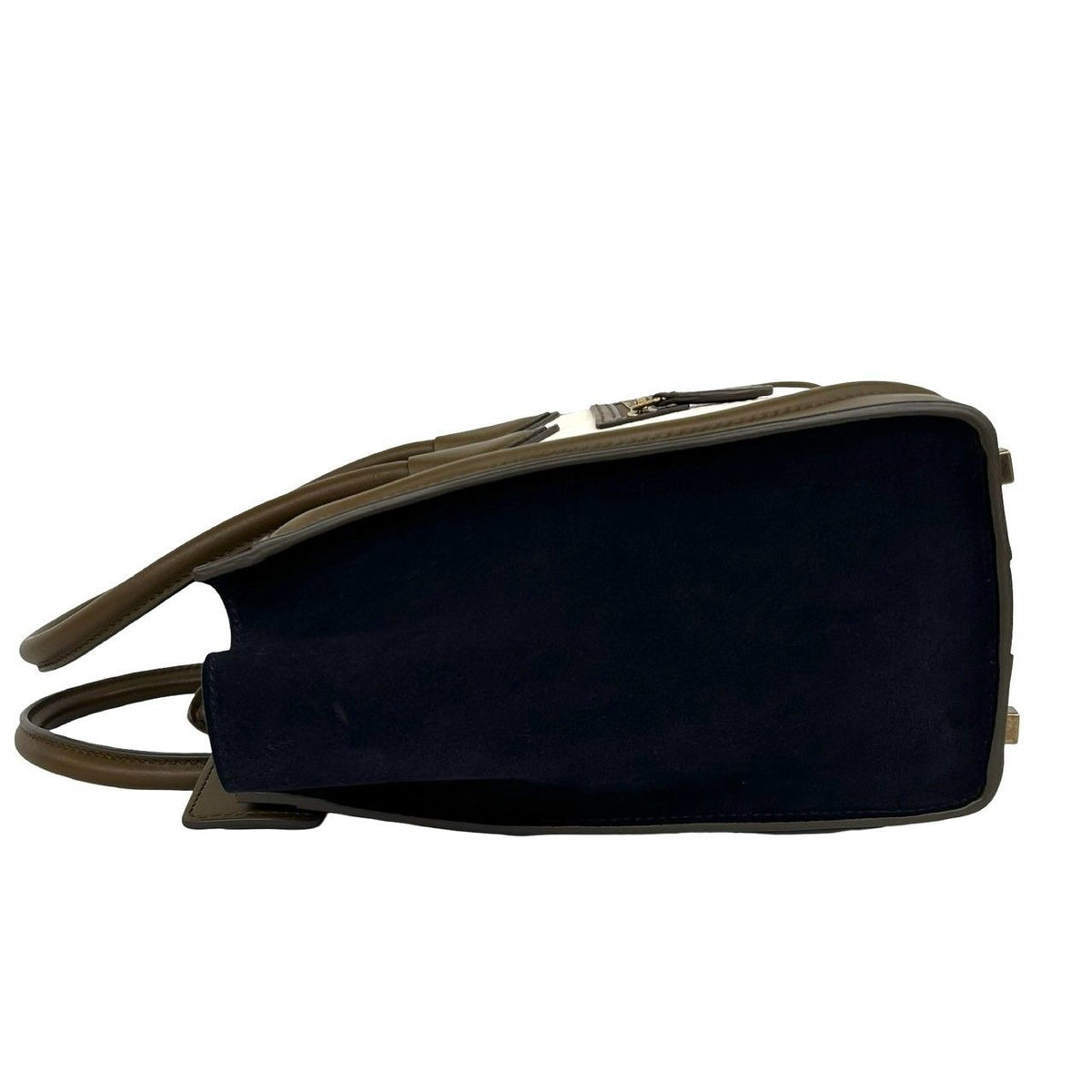 Celine Luggage Micro Leather Handbag
