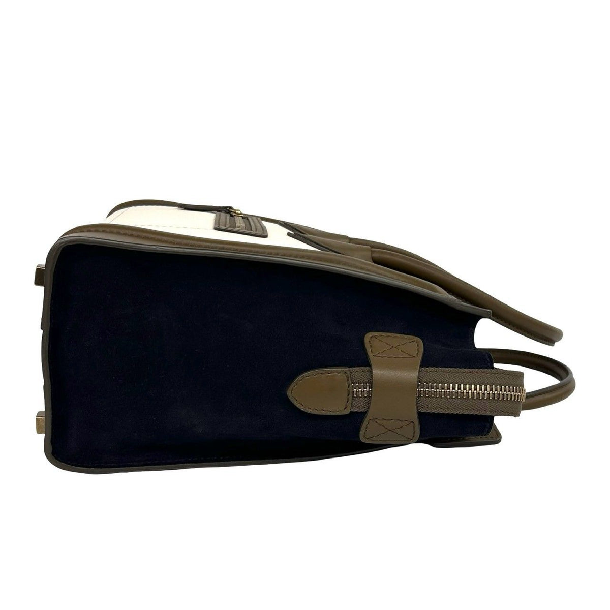 Celine Luggage Micro Leather Handbag