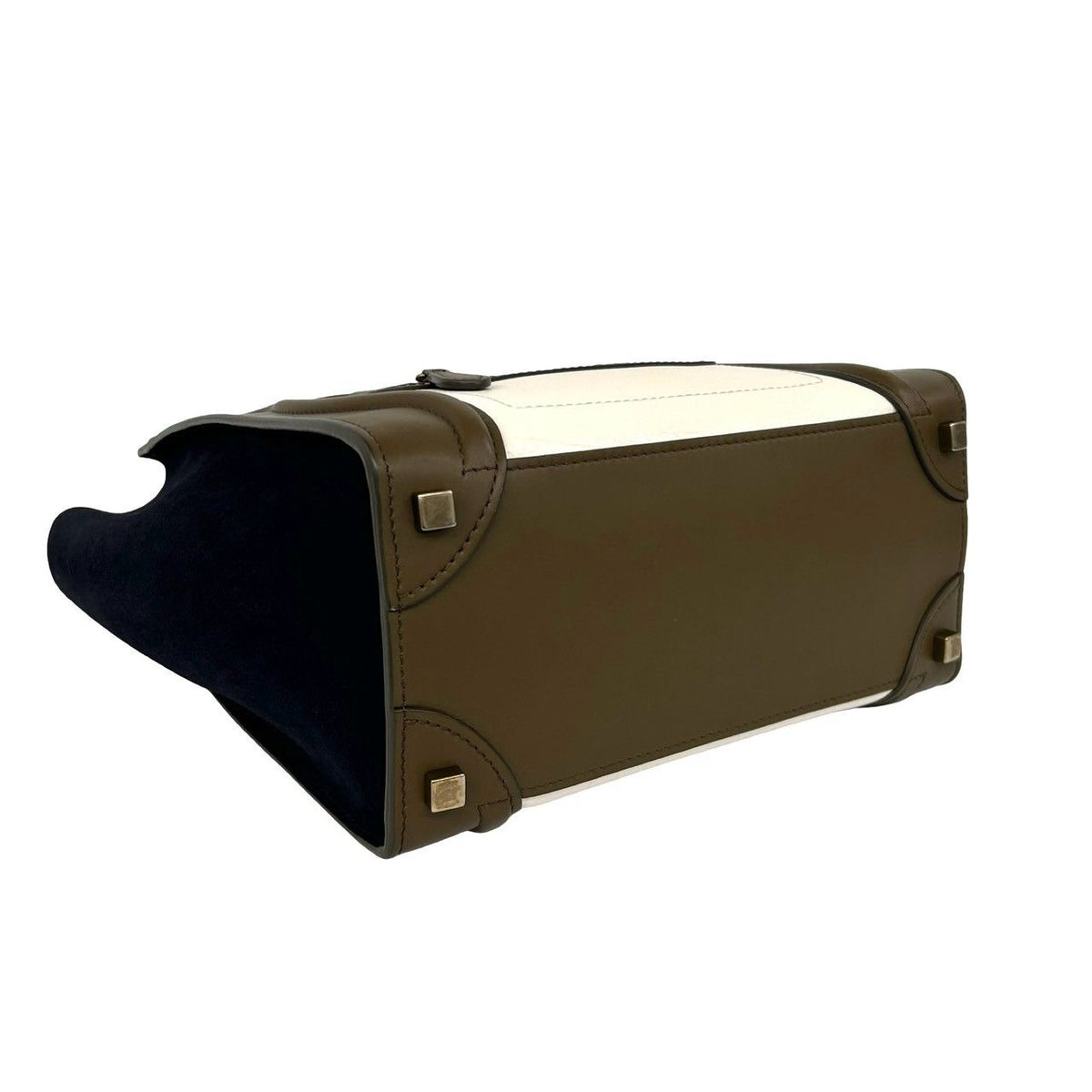 Celine Luggage Micro Leather Handbag