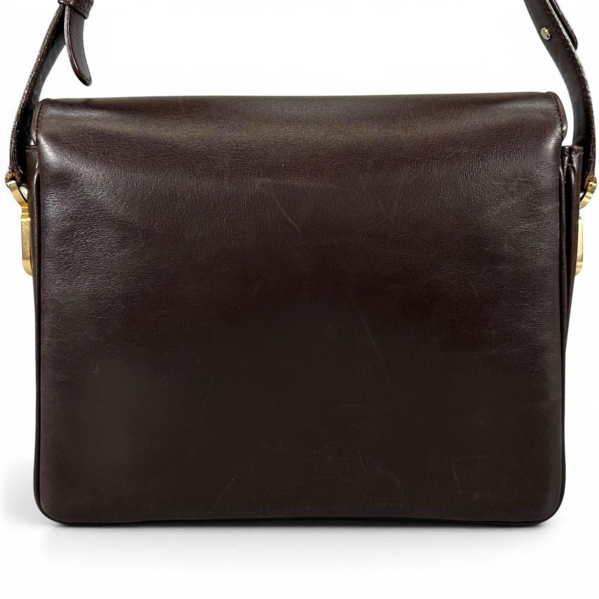 Celine Trinoff Leather Shoulder Bag