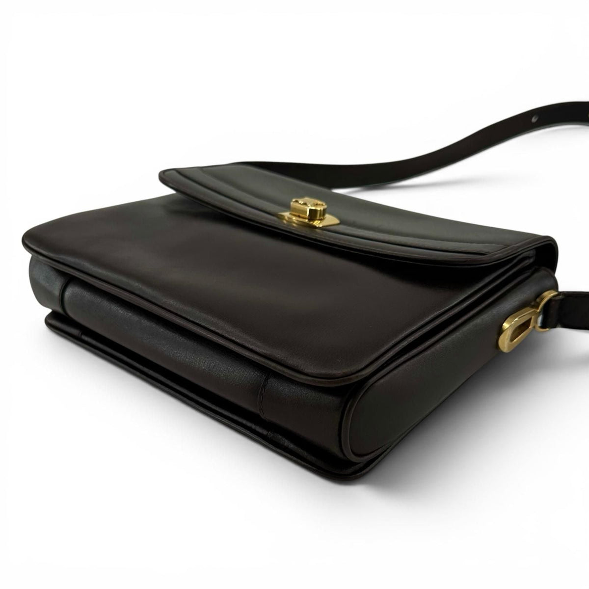 Celine Trinoff Leather Shoulder Bag