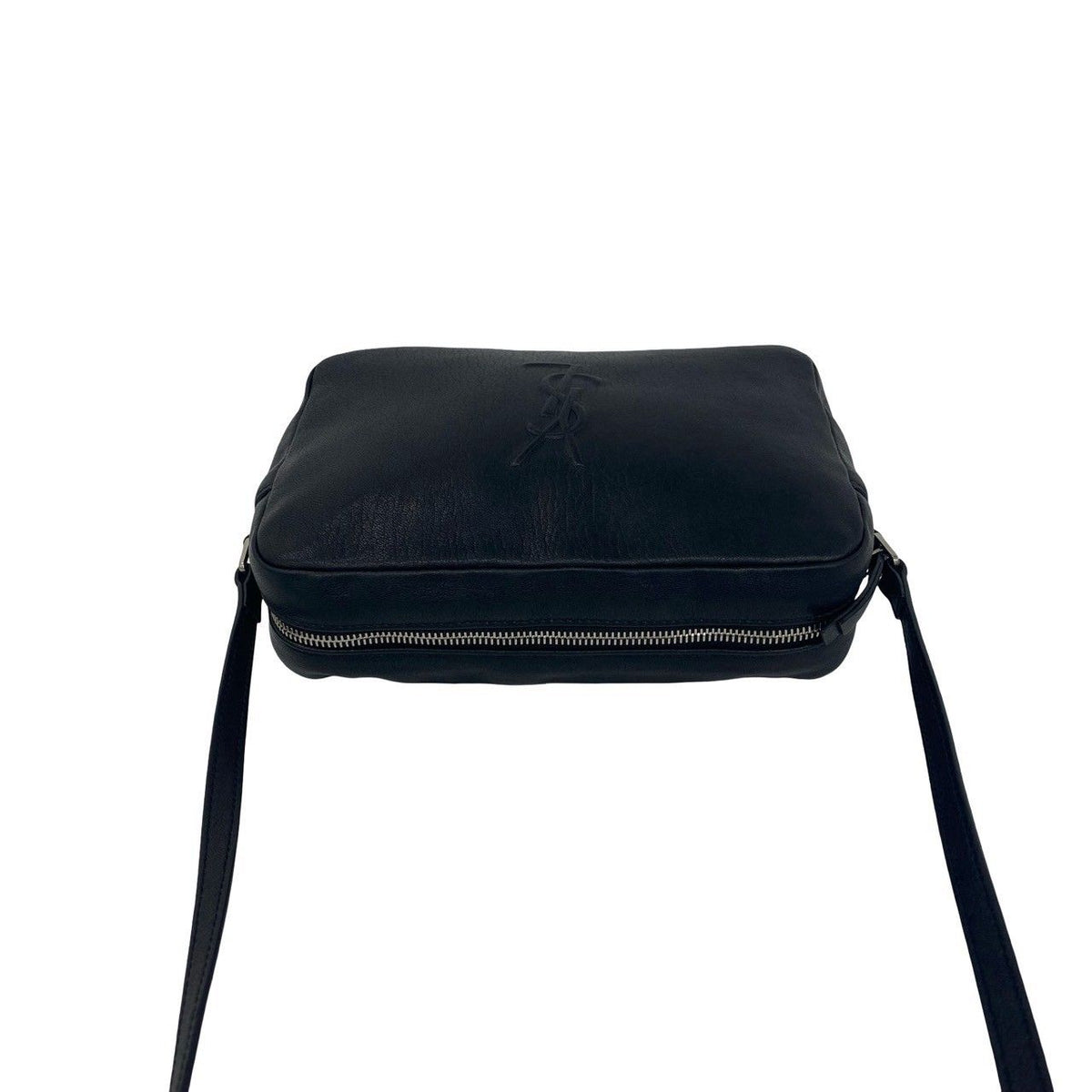 Yves Saint Laurent Cassandra Logo Tassel Leather Mini Shoulder Bag