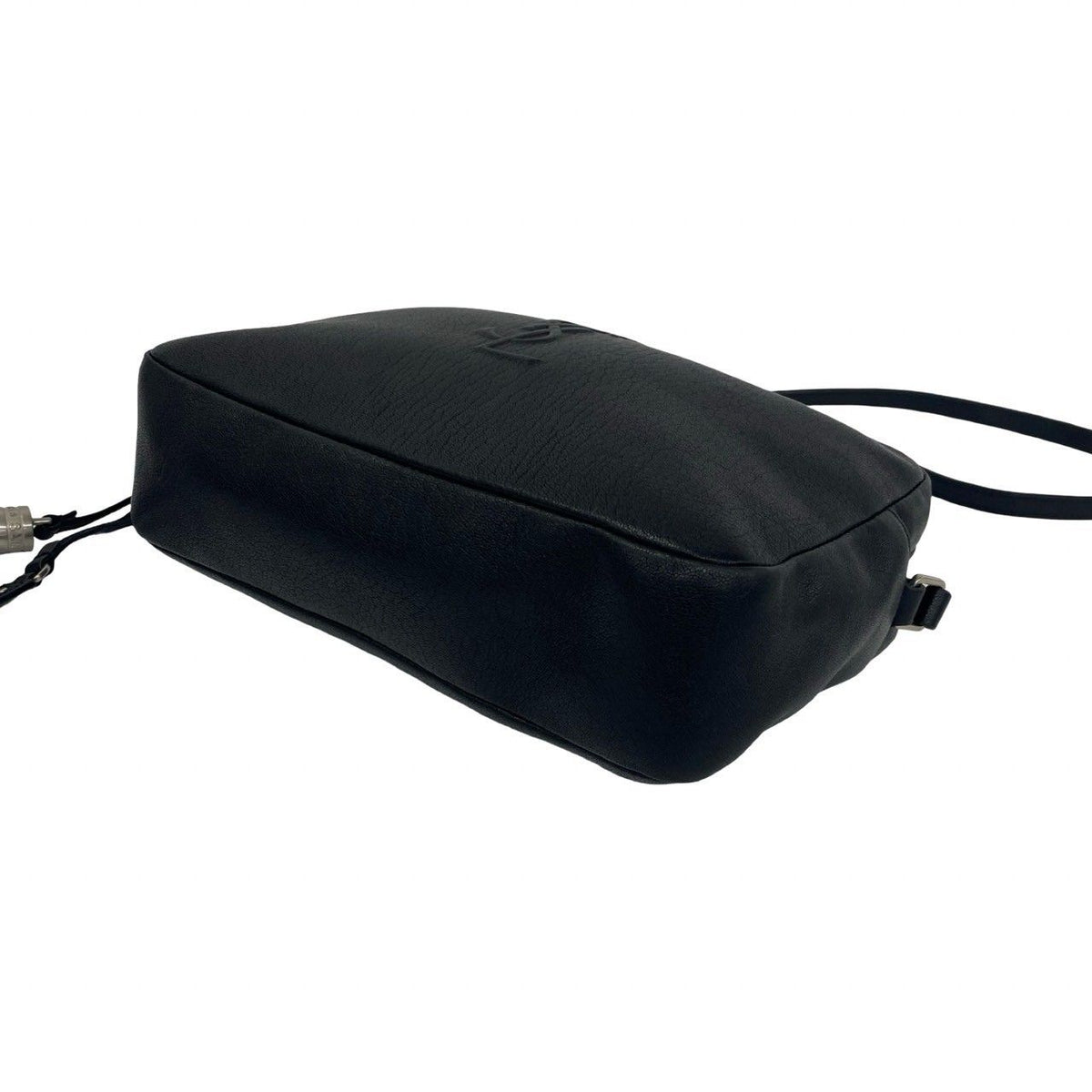 Yves Saint Laurent Cassandra Logo Tassel Leather Mini Shoulder Bag
