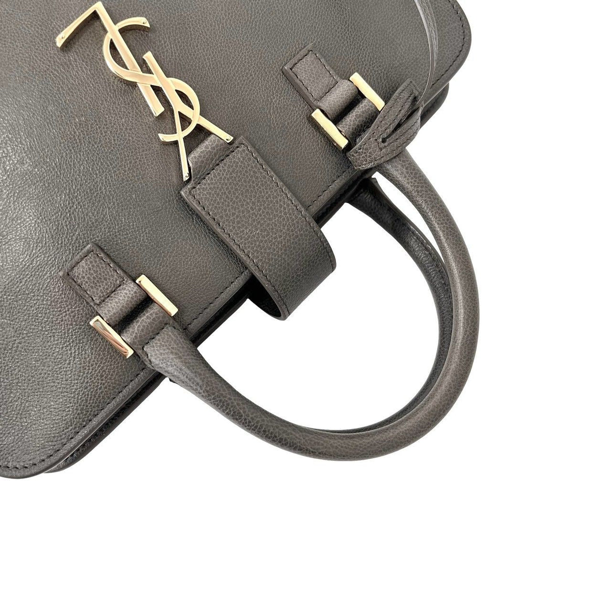 Yves Saint Laurent Baby Cabas Leather 2way Bag