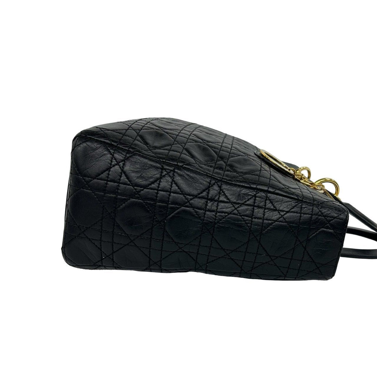 Christian Dior Lady Dior Leather Handbag