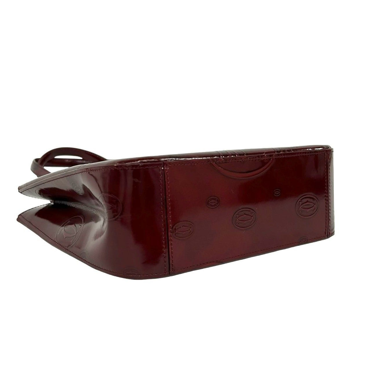 Cartier Happy Birthday Patent Leather Handbag