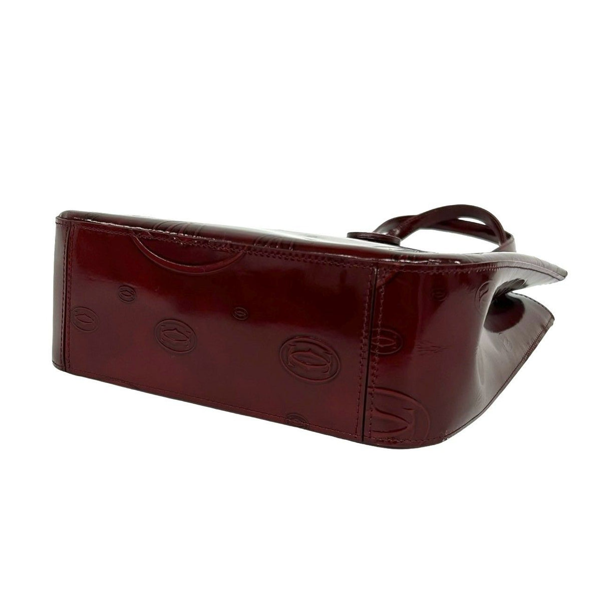 Cartier Happy Birthday Patent Leather Handbag