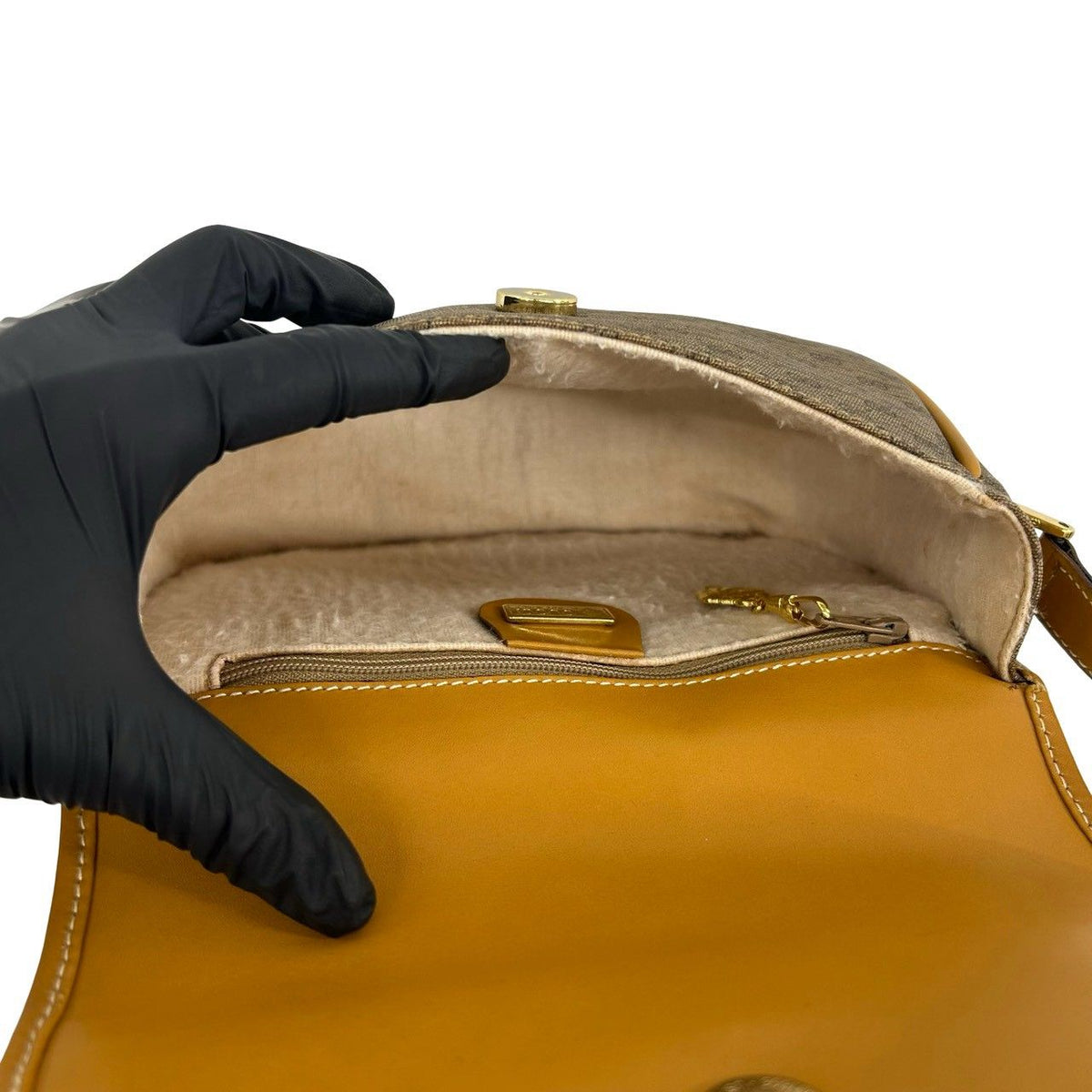 Gucci Micro GG Leather Shoulder Bag