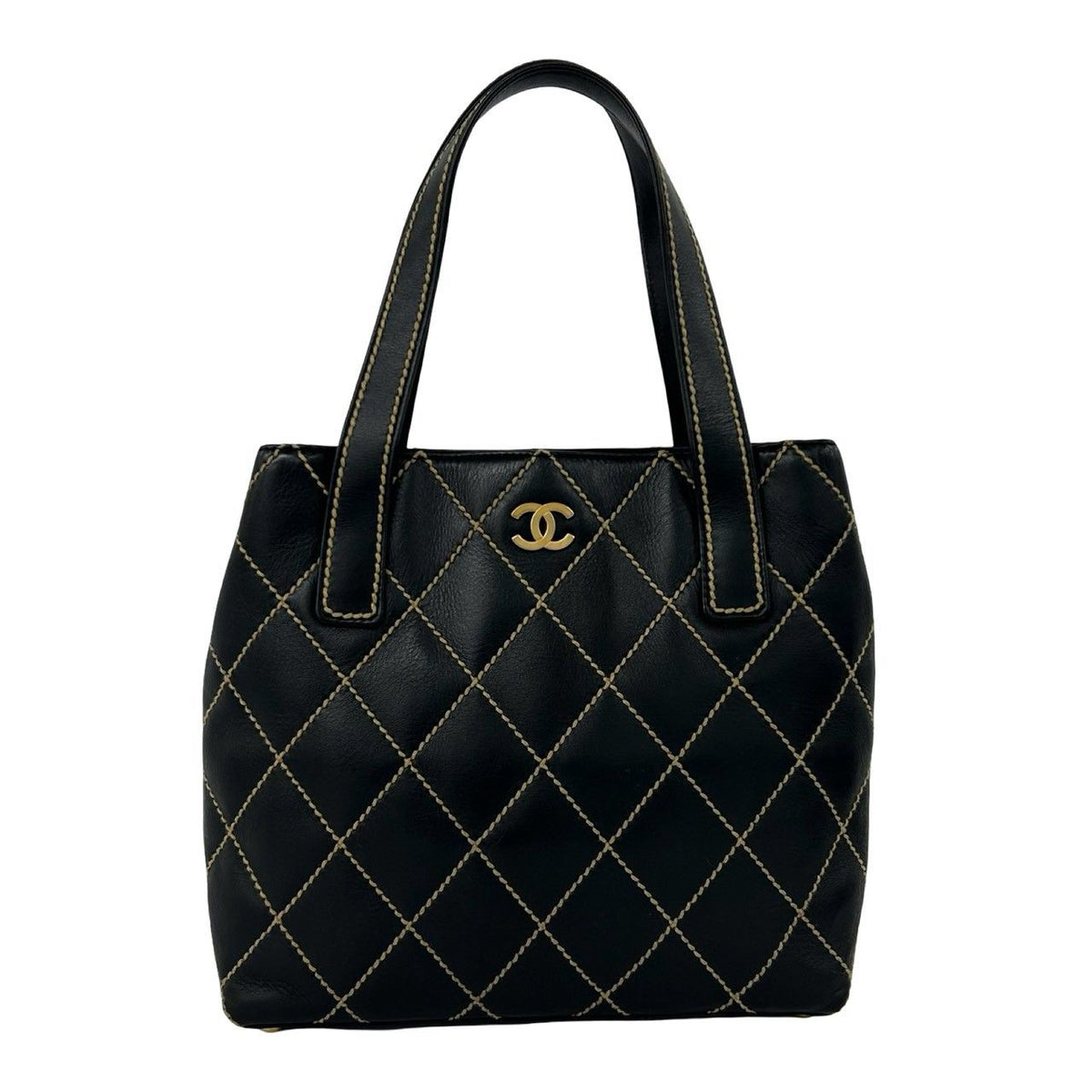 Chanel Wild Stitch Leather Handbag