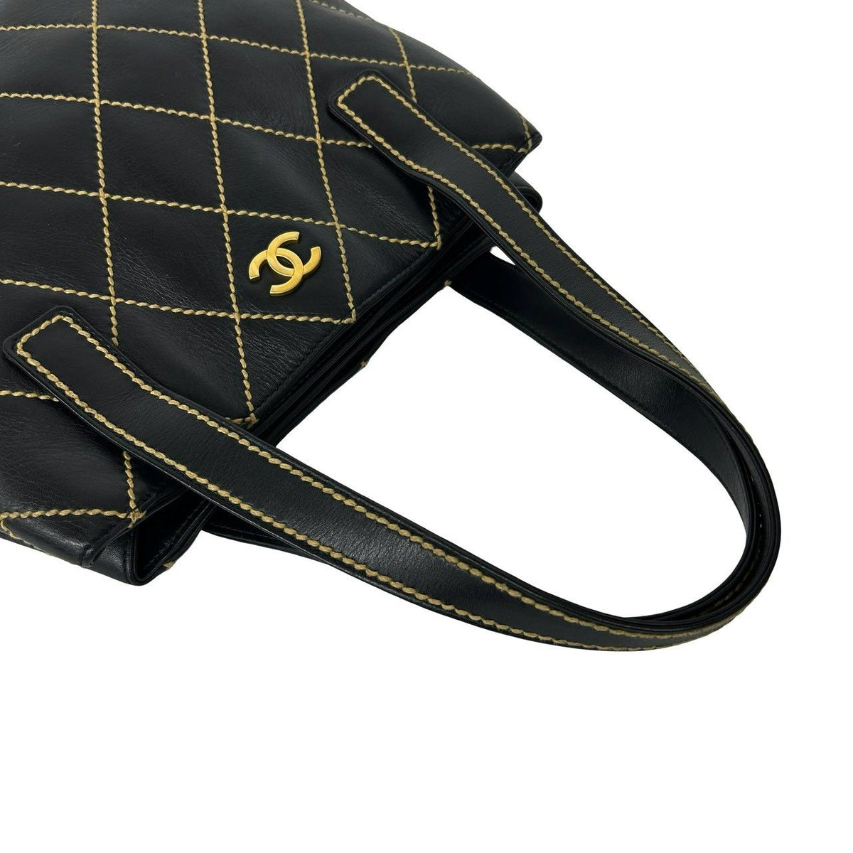Chanel Wild Stitch Leather Handbag