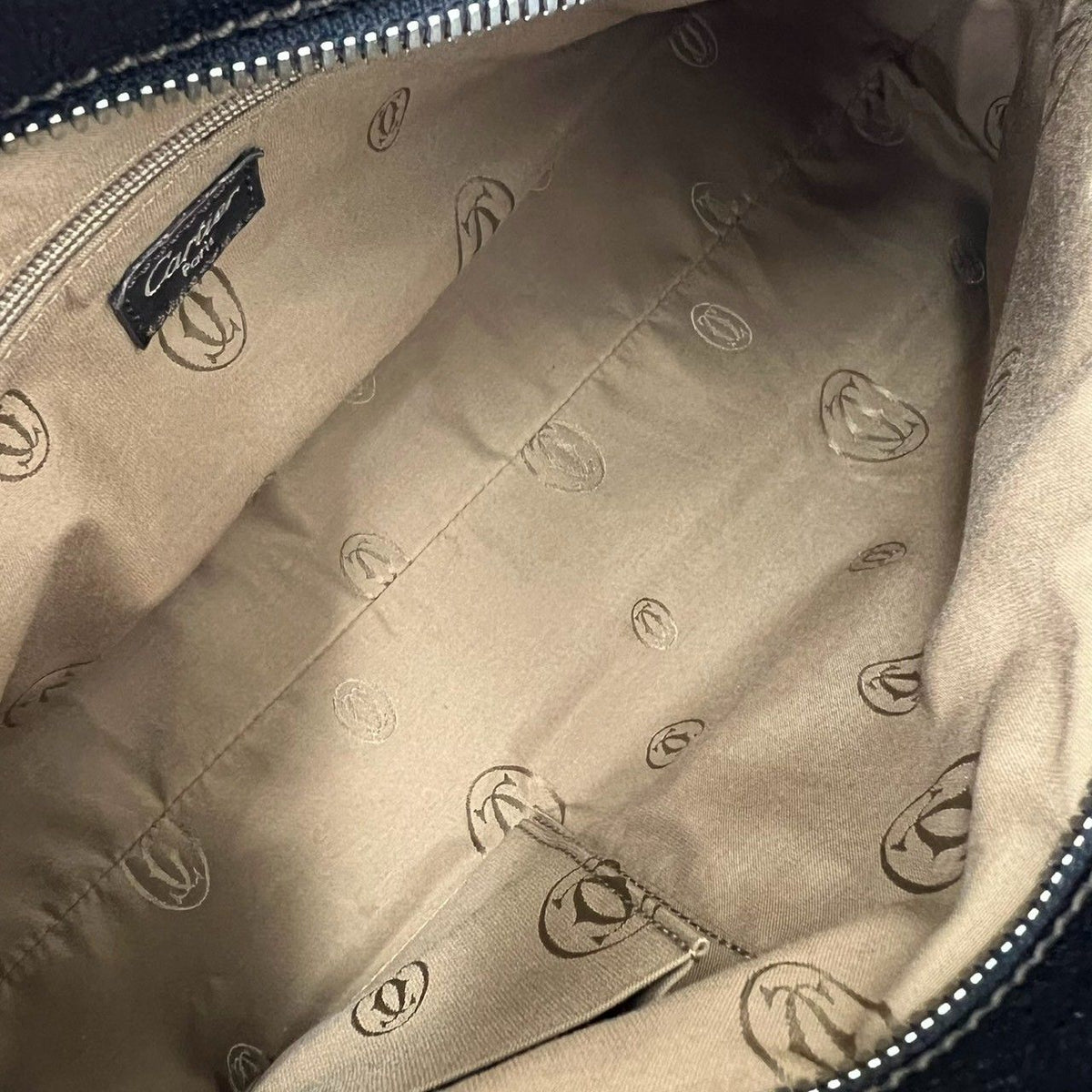 Cartier Marcello Leather Handbag
