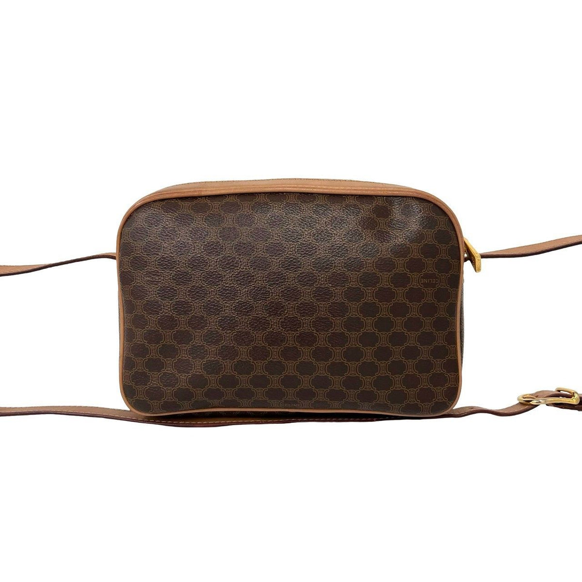 Celine Macadam PVC Leather Shoulder Bag
