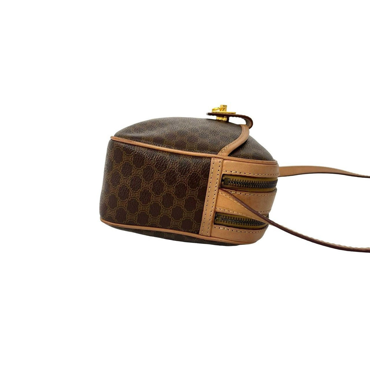 Celine Macadam PVC Leather Shoulder Bag