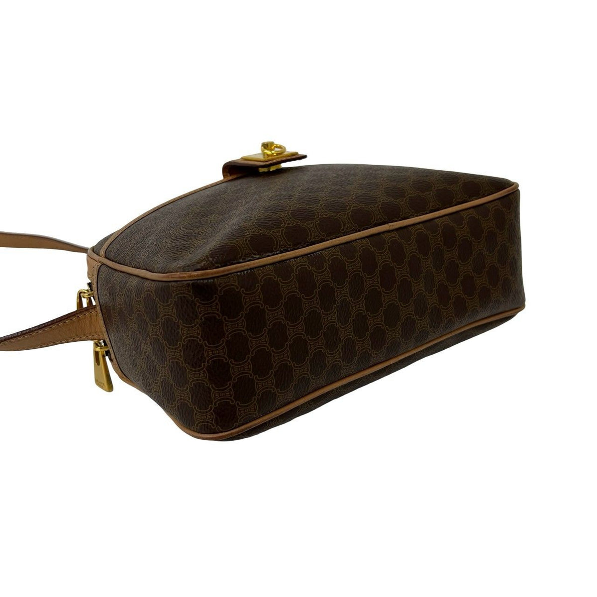 Celine Macadam PVC Leather Shoulder Bag