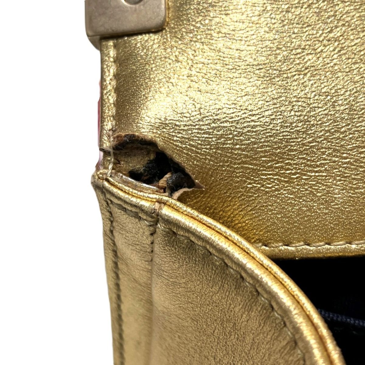 CHANEL Boy Chanel Leather Shoulder Bag