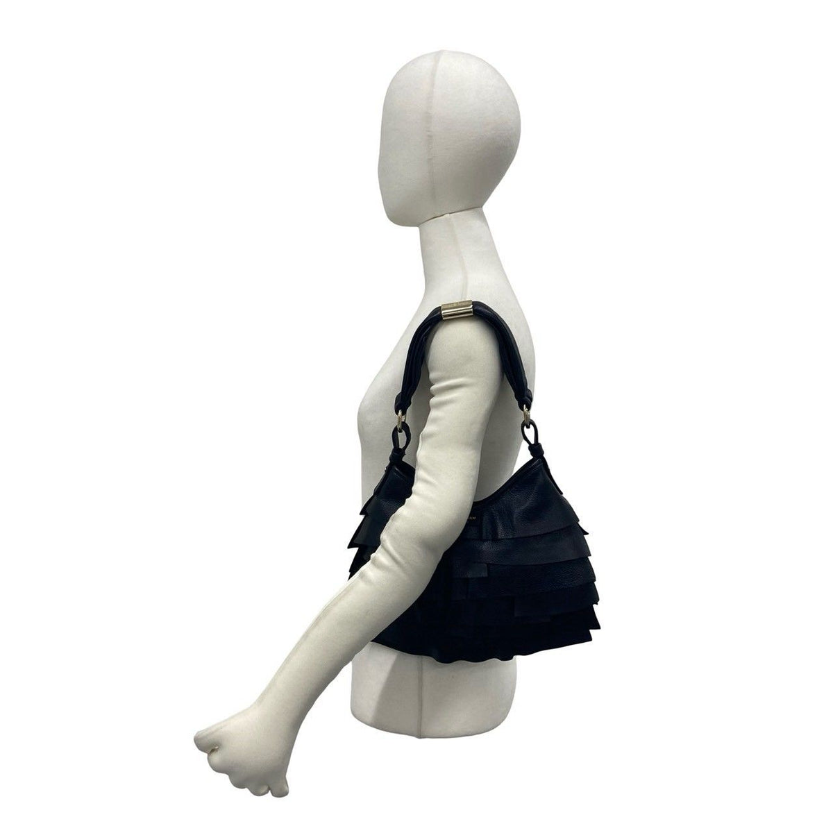 Yves Saint Laurent Saint Tropez Leather Shoulder Bag