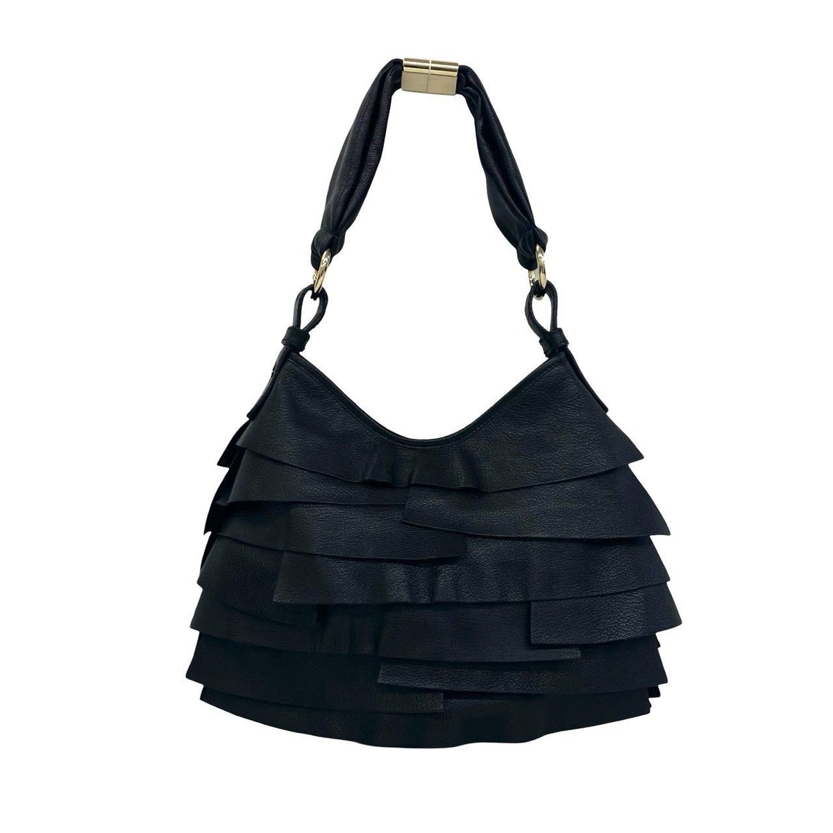 Yves Saint Laurent Saint Tropez Leather Shoulder Bag