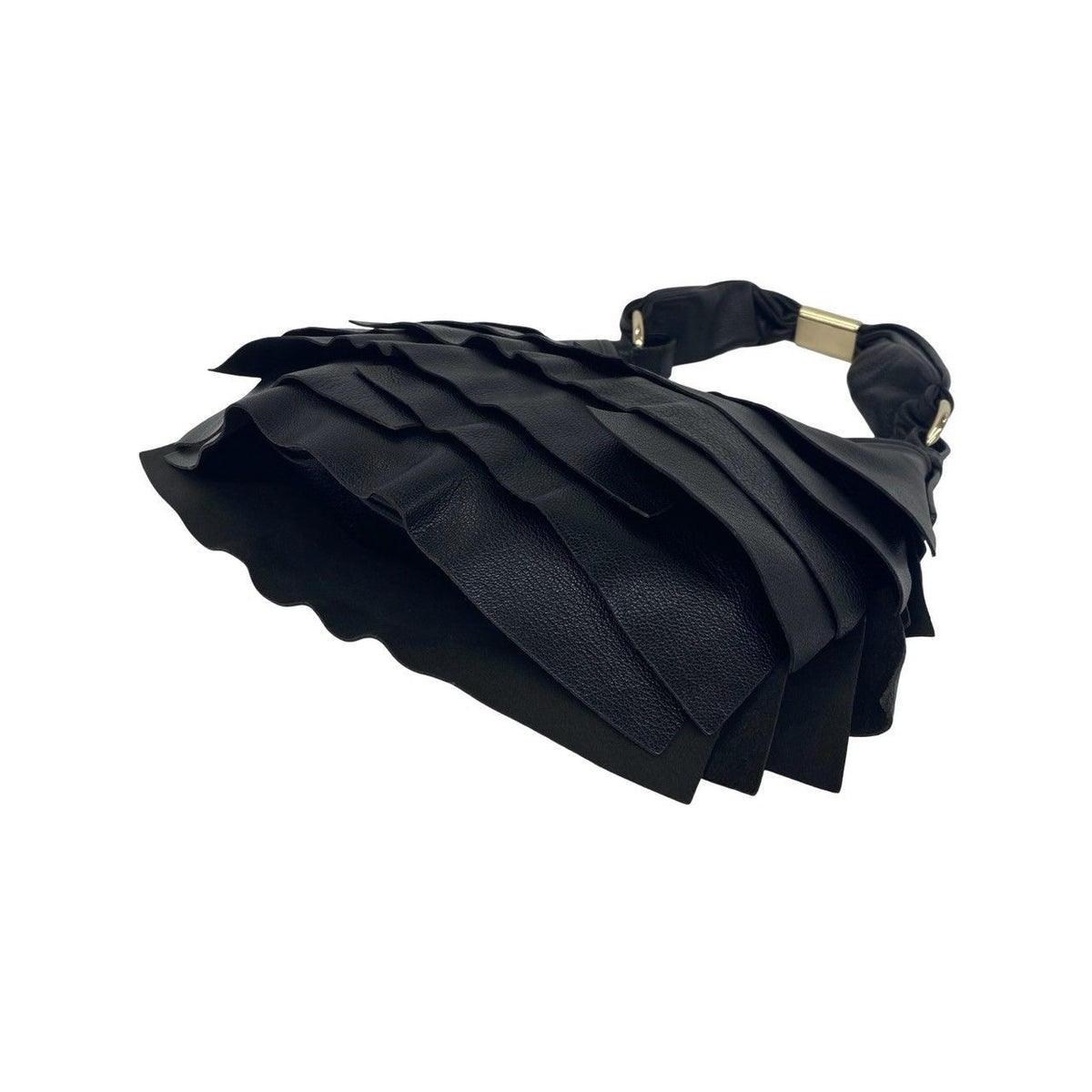 Yves Saint Laurent Saint Tropez Leather Shoulder Bag