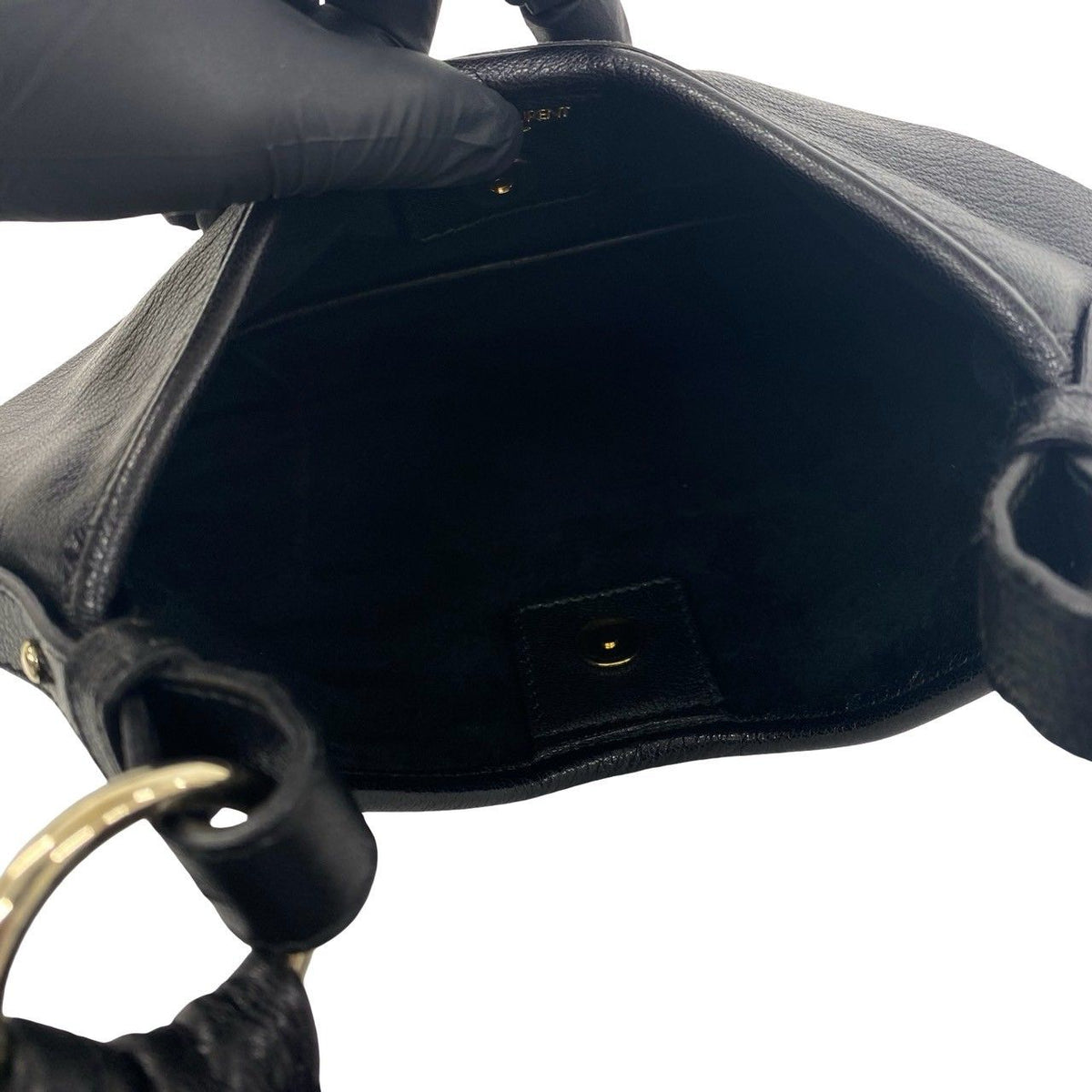 Yves Saint Laurent Saint Tropez Leather Shoulder Bag