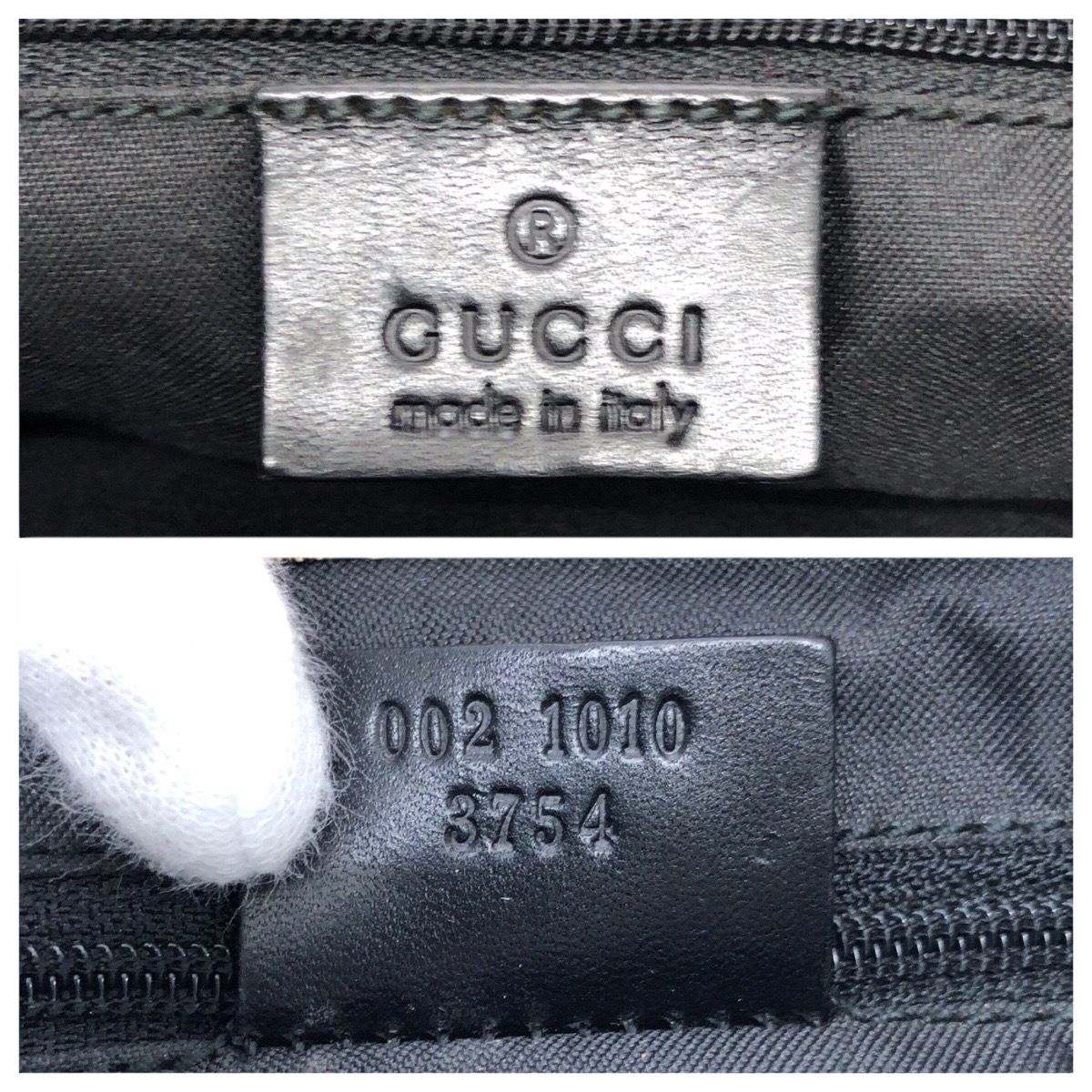 Gucci Bamboo GG Canvas Tote Bag