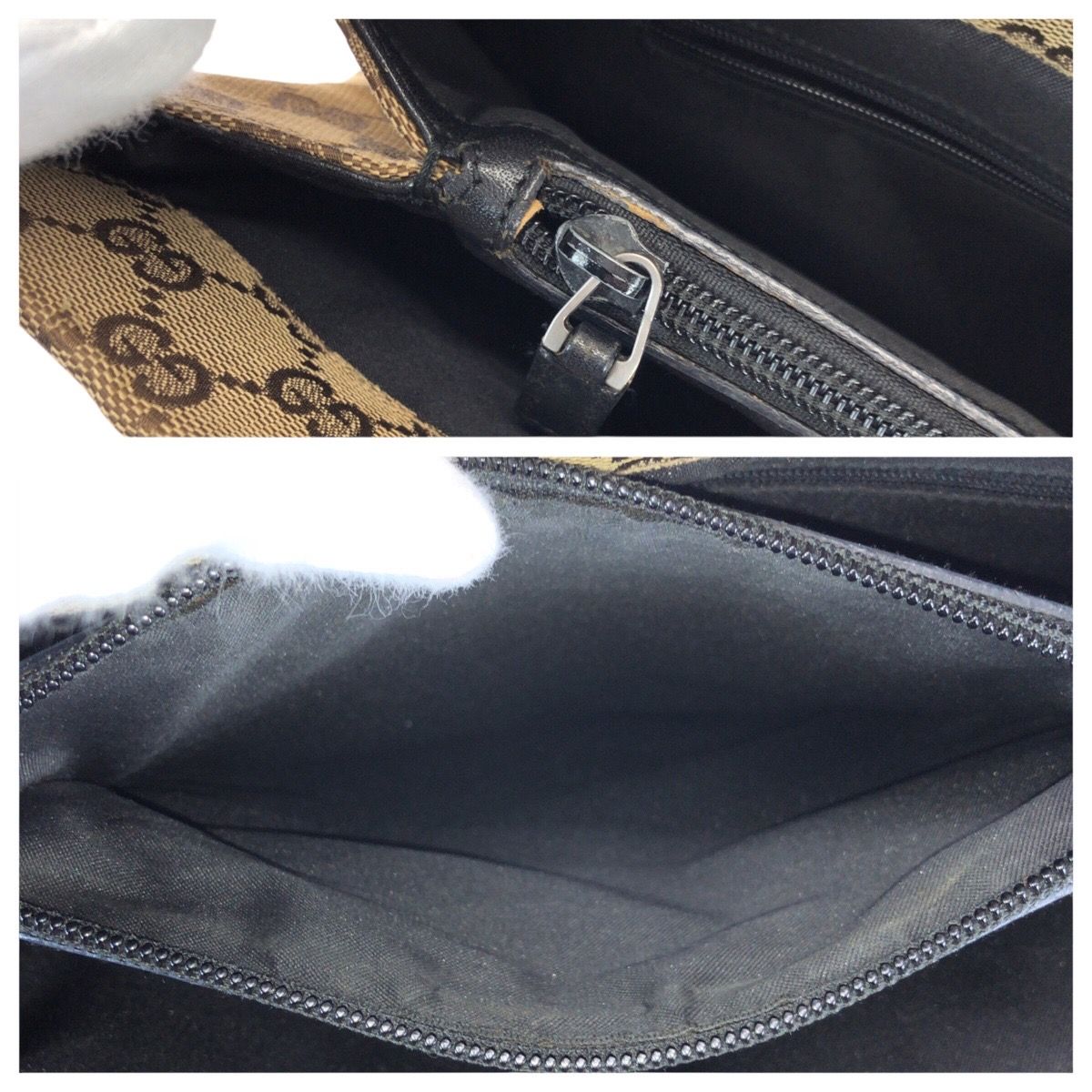 Gucci Bamboo GG Canvas Tote Bag