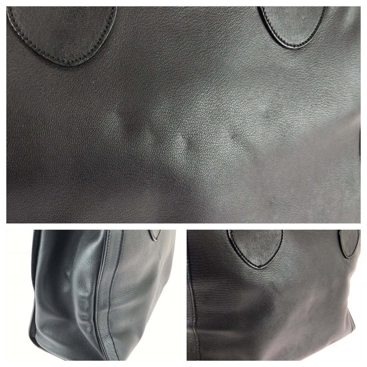 Gucci Bamboo Leather Tote Bag