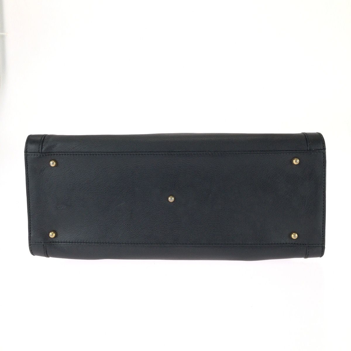 Gucci Bamboo Leather Tote Bag