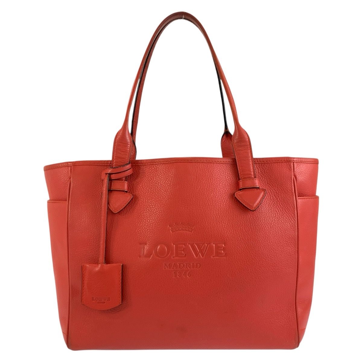 Loewe Heritage Leather Tote Bag