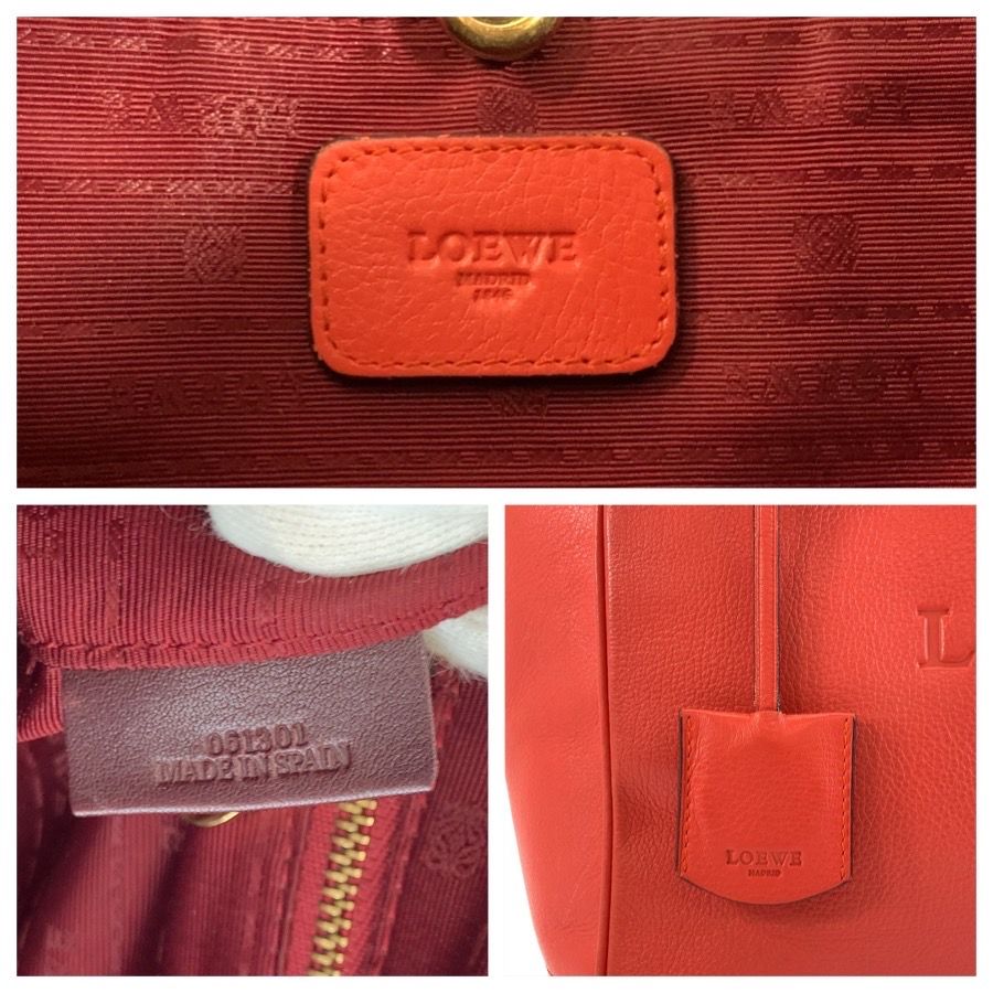 Loewe Heritage Leather Tote Bag