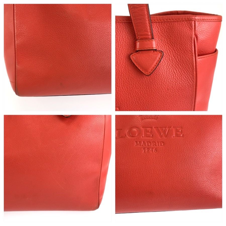 Loewe Heritage Leather Tote Bag
