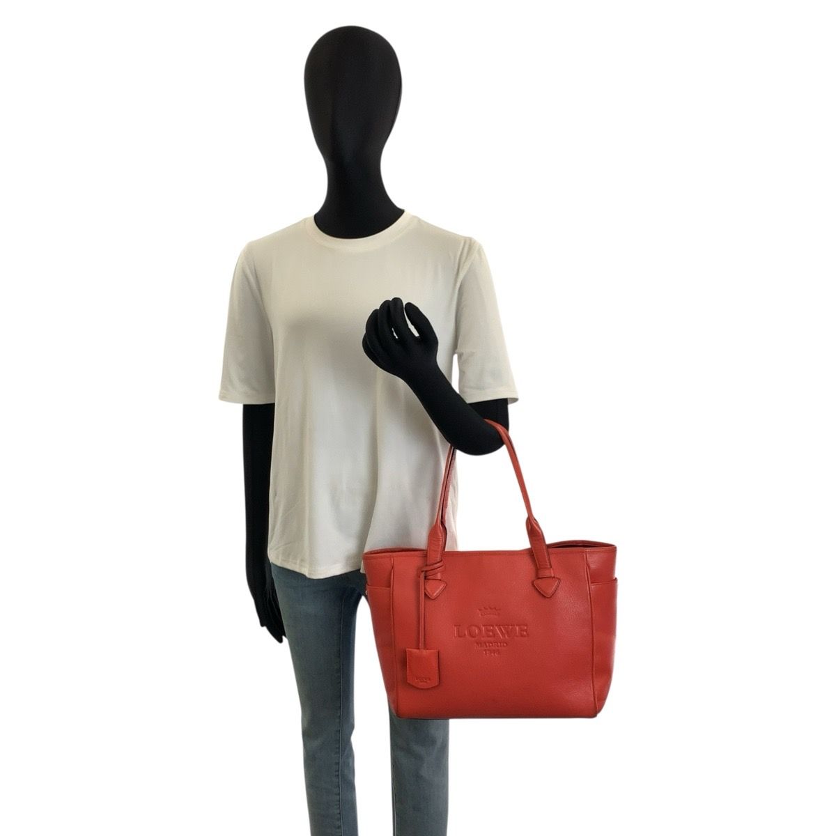 Loewe Heritage Leather Tote Bag