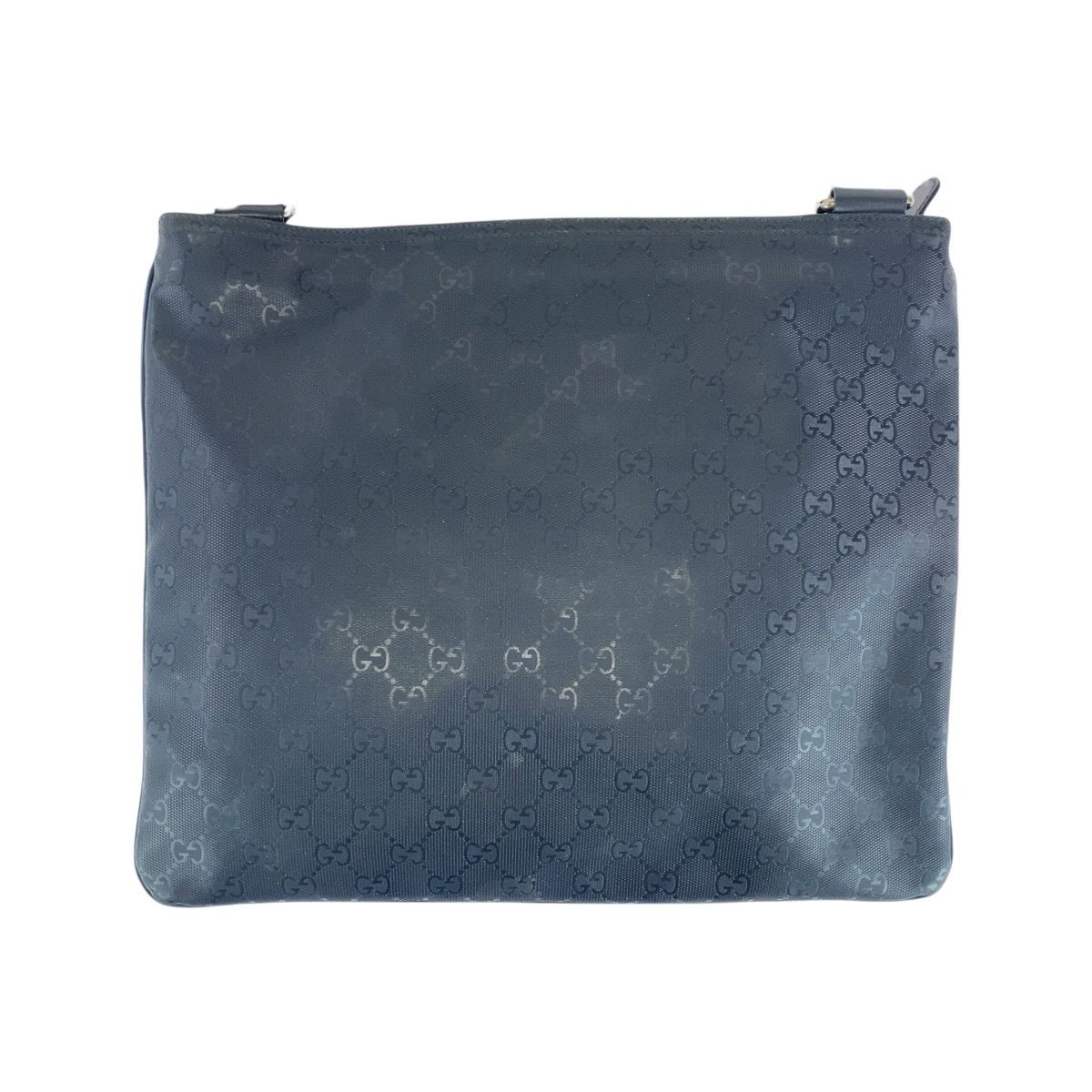 Gucci GG Imprime GG Canvas Leather Shoulder Bag