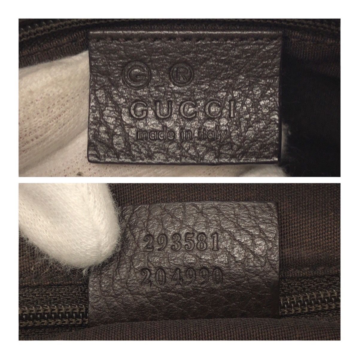 Gucci GG Crystal PVC Shoulder Bag