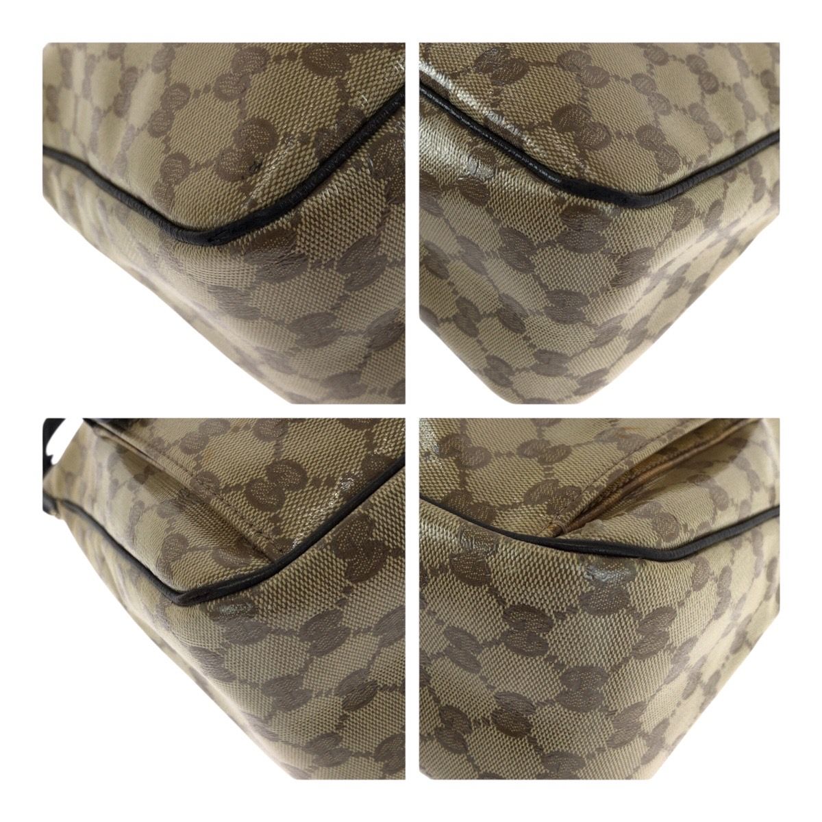 Gucci GG Crystal PVC Shoulder Bag