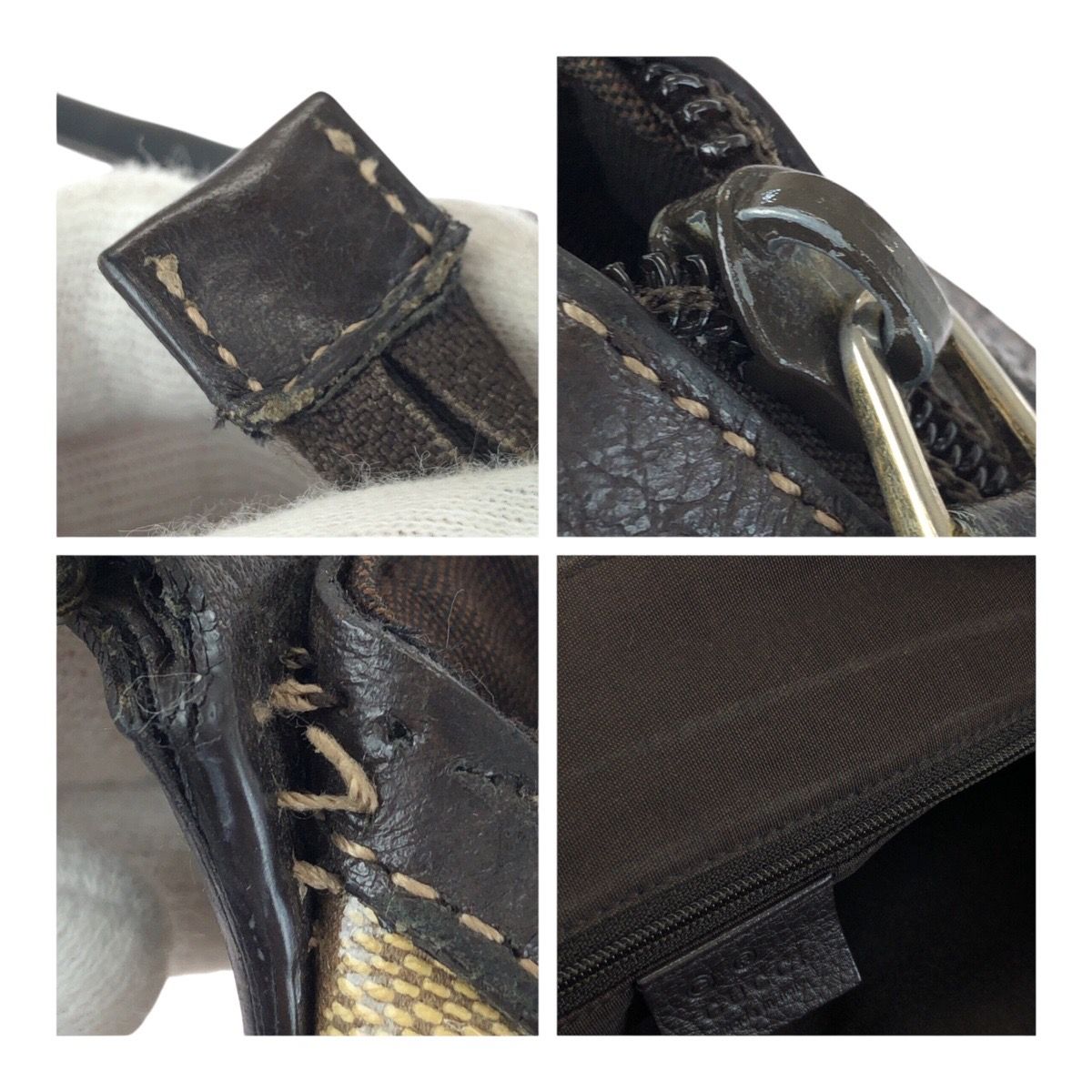 Gucci GG Crystal PVC Shoulder Bag