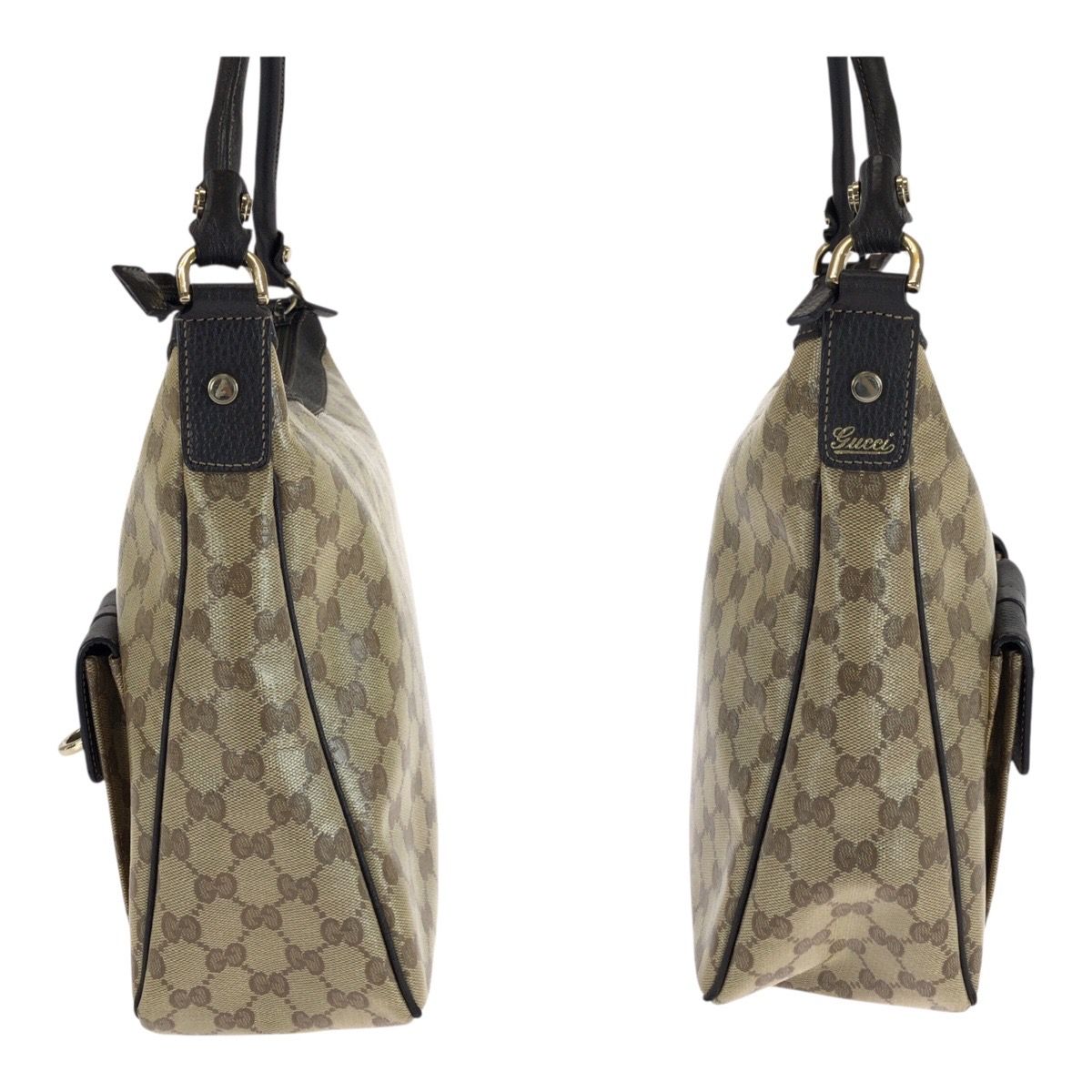 Gucci GG Crystal PVC Shoulder Bag