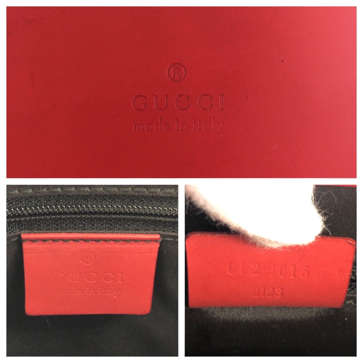 Gucci Bamboo Leather 2way bag