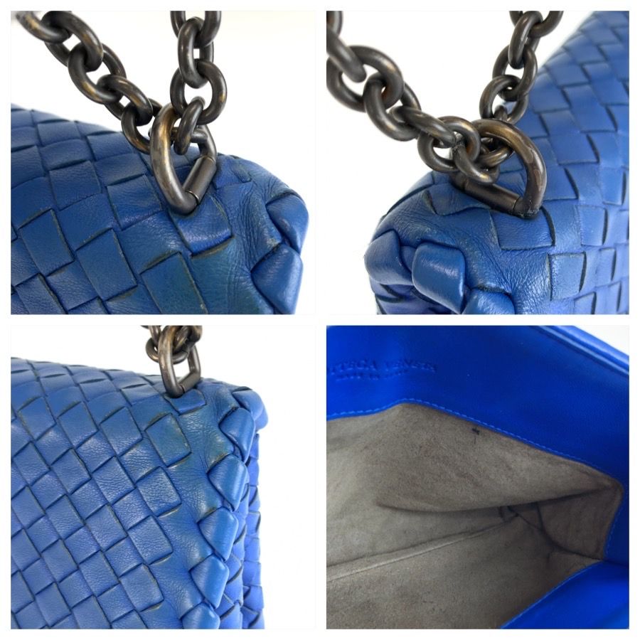 Bottega Veneta Olimpia Leather Chain Shoulder Bag