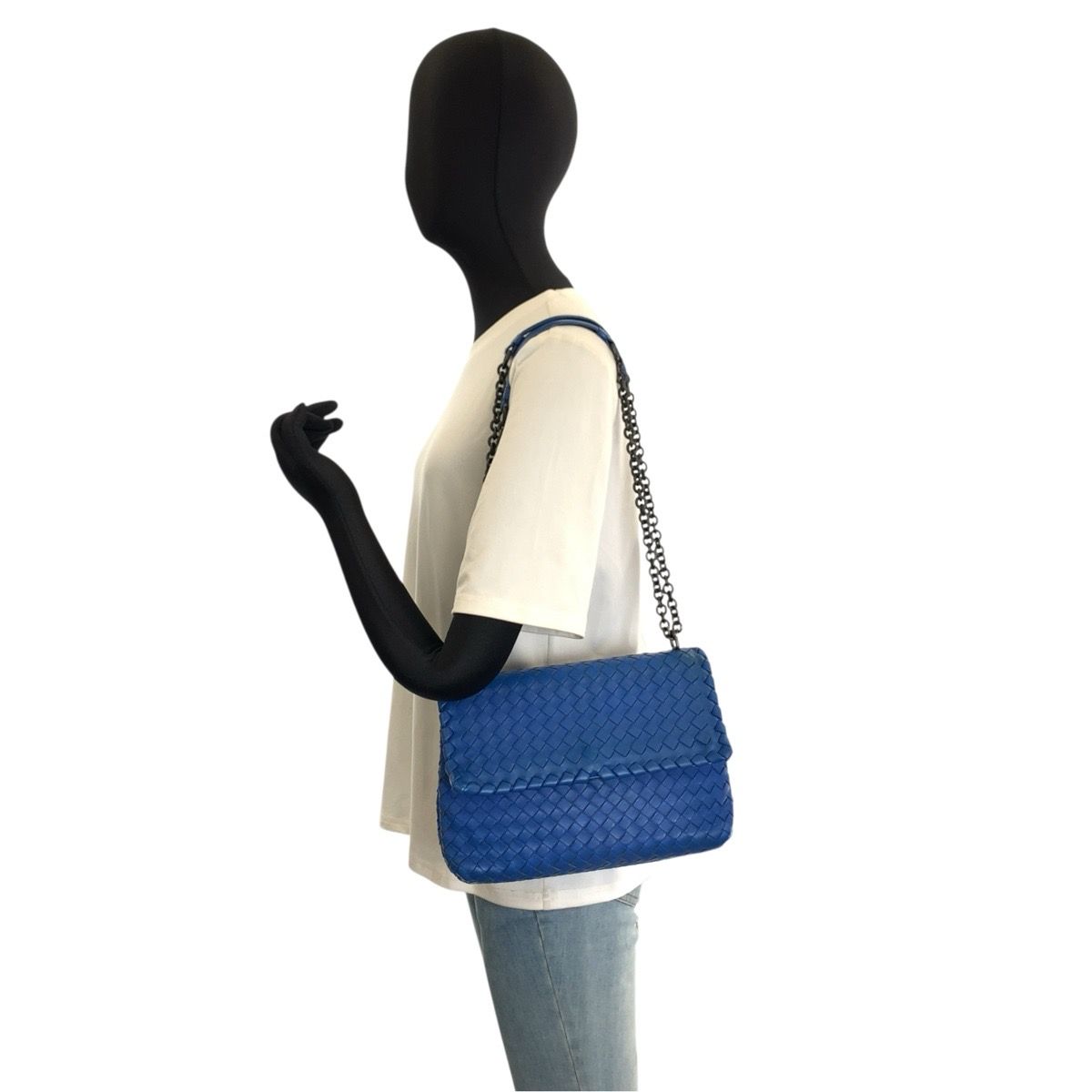 Bottega Veneta Olimpia Leather Chain Shoulder Bag