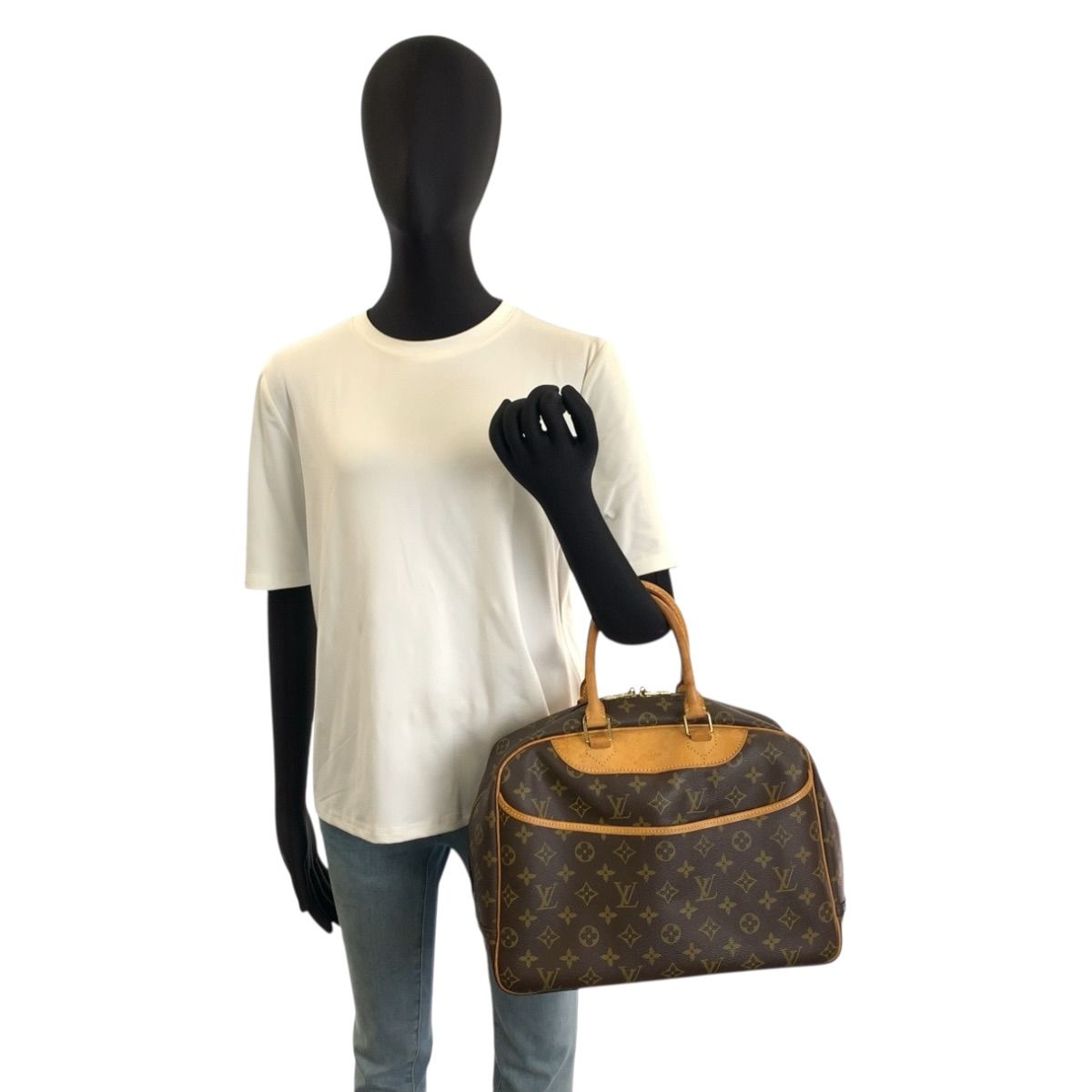 Louis Vuitton Deauville Monogram Handbag