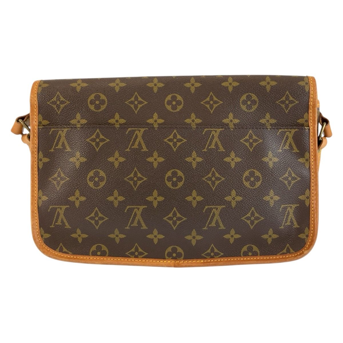 Louis Vuitton Gibeciere MM Monogram Shoulder Bag