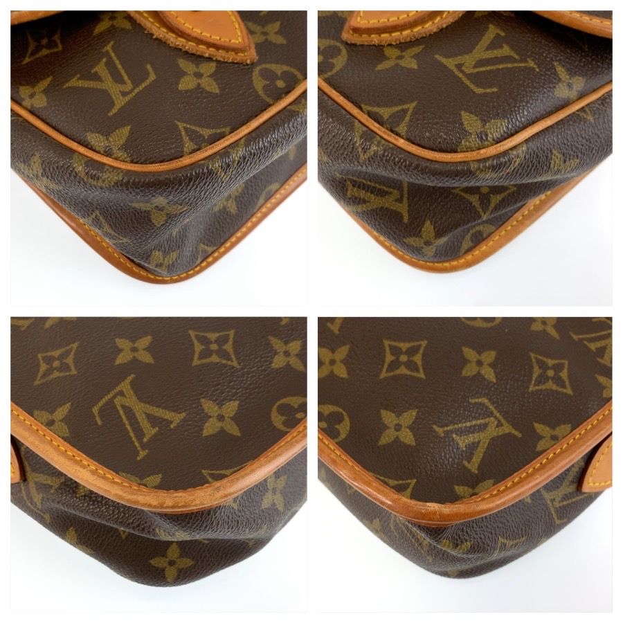 Louis Vuitton Gibeciere MM Monogram Shoulder Bag