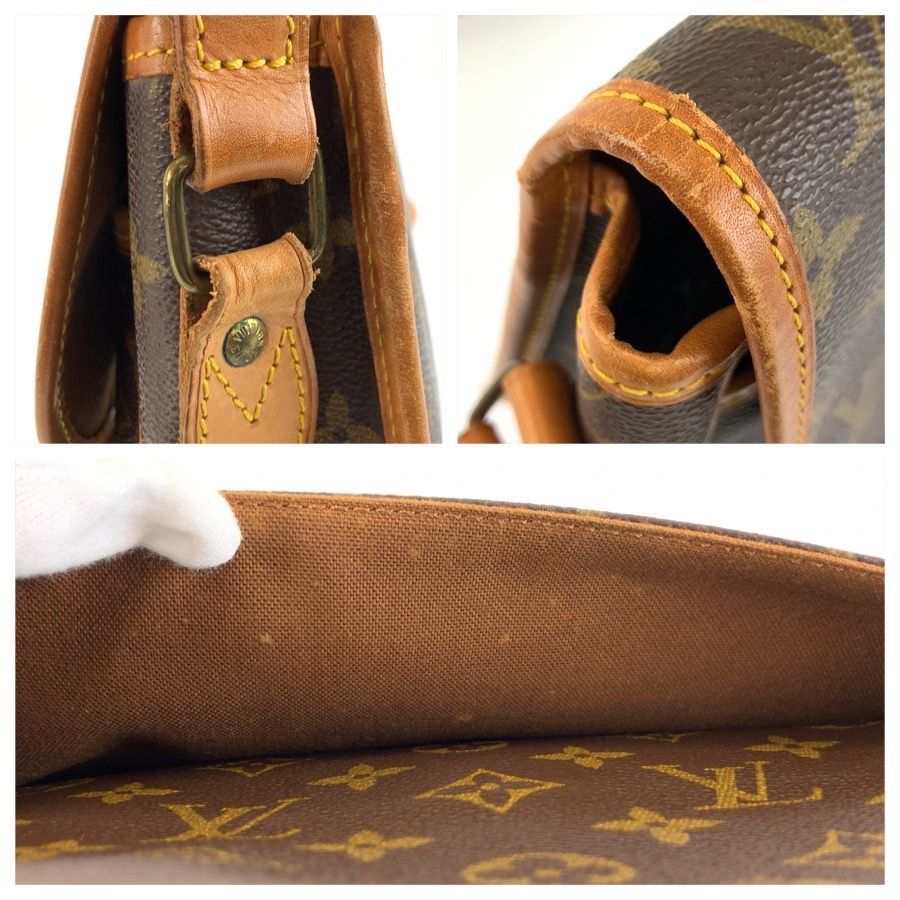 Louis Vuitton Gibeciere MM Monogram Shoulder Bag