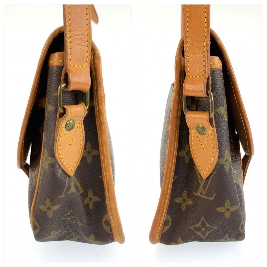Louis Vuitton Gibeciere MM Monogram Shoulder Bag