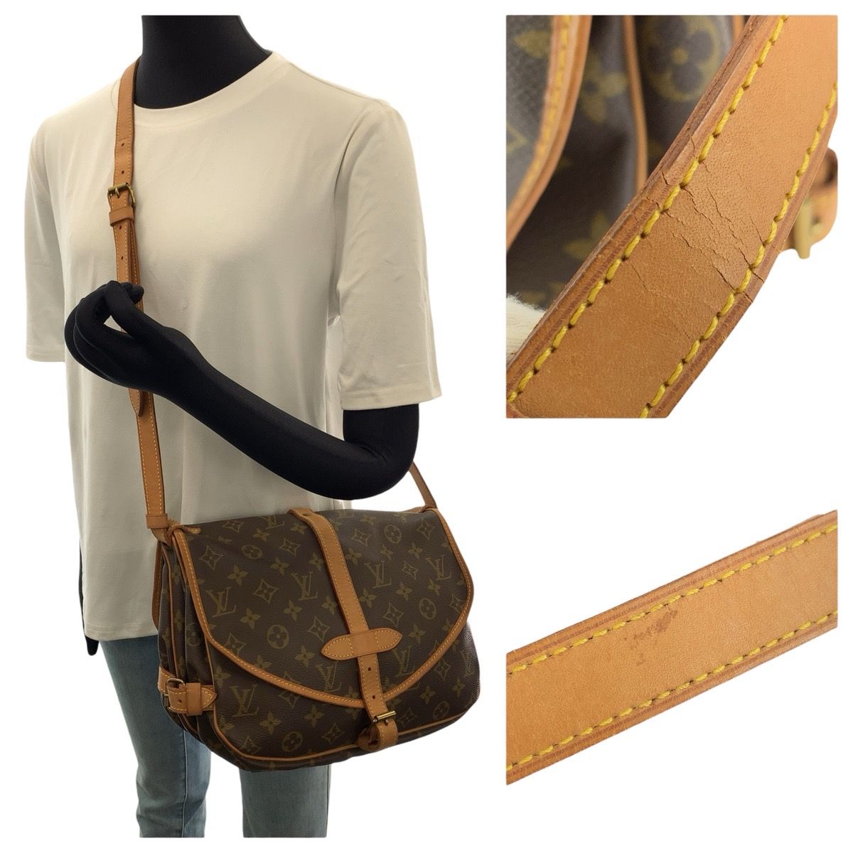 Louis Vuitton Saumur 30 Monogram Shoulder Bag