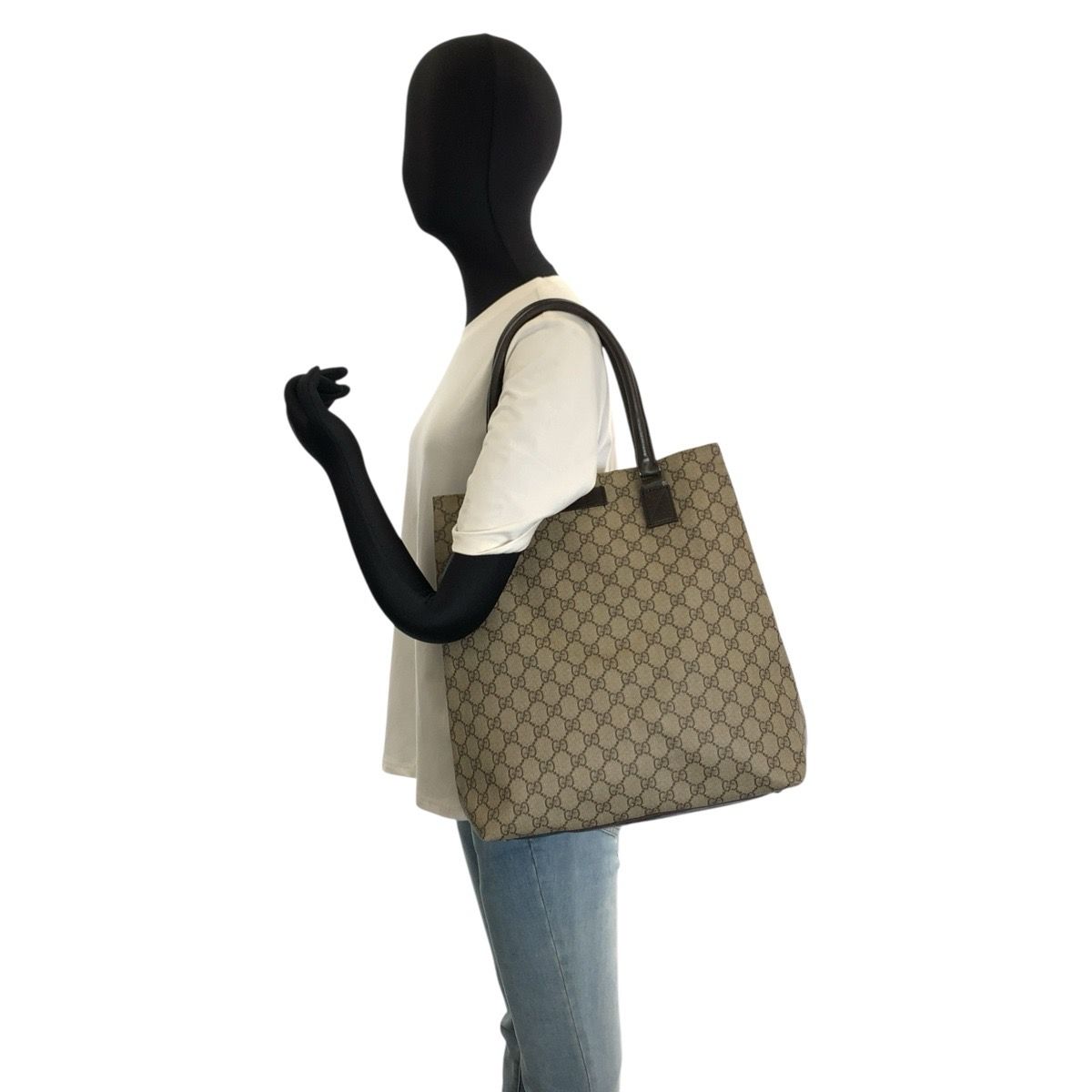 Gucci GG Supreme Canvas Tote Bag